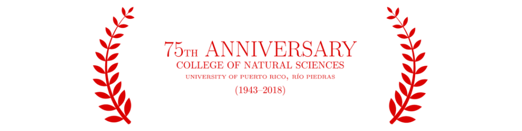 College of Natural Sciences anniversary banner