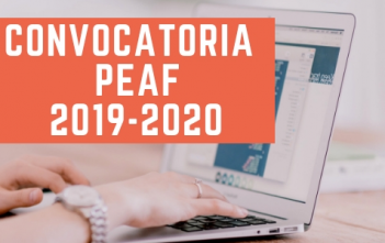 Programa de Experiencias Académicas Formativas (PEAF) 2019 — 2020