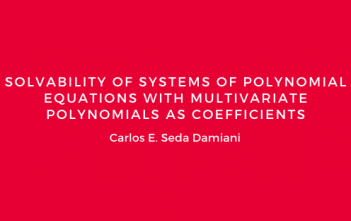 Carlos E. Seda’s Thesis defense