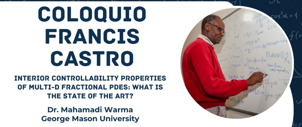 Fifth Edition of the Francis Castro Colloquium